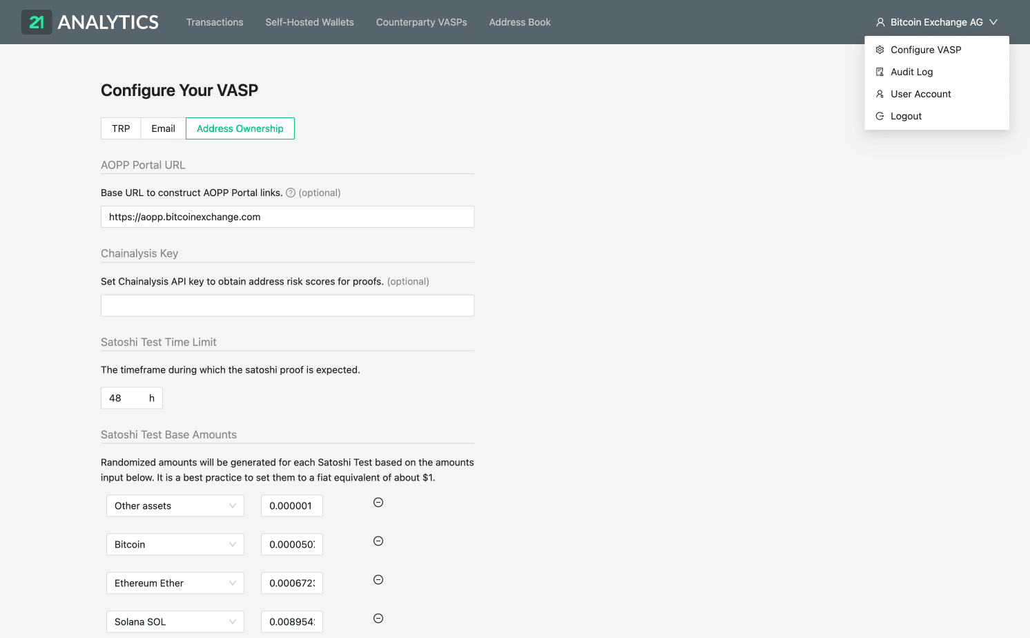 How to Customise Satoshi Tests